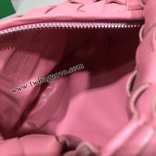 Bottega veneta高端女包 98080 寶緹嘉小號羊皮手工編織女包 BV爆款jodie新版本2代編織打結圓形hobo包  gxz1146